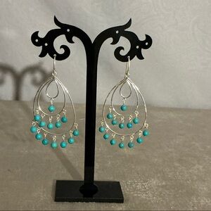 Sterling Silver & Turquoise Earrings